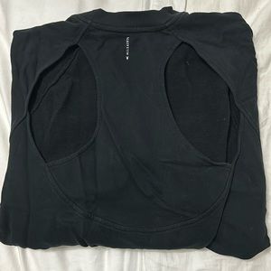 All Saints Open Back Sweatshirt